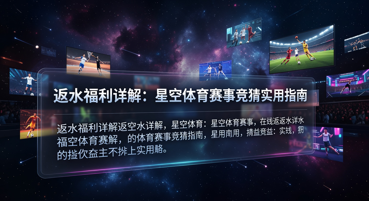 返水详解：星空体育最新福利提升竞猜收益