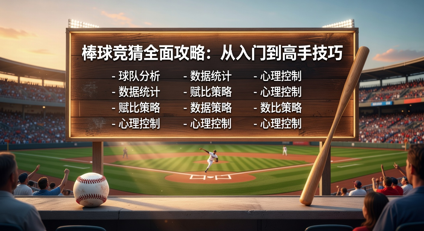 棒球竞猜攻略：MLB赛事分析技巧与策略