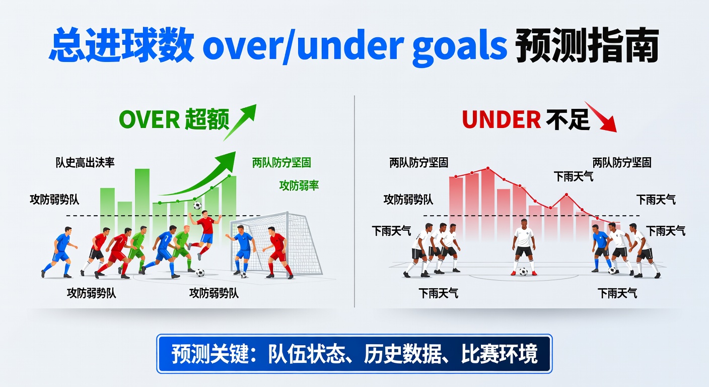 总进球数 over/under goals 预测技巧与赛事分析