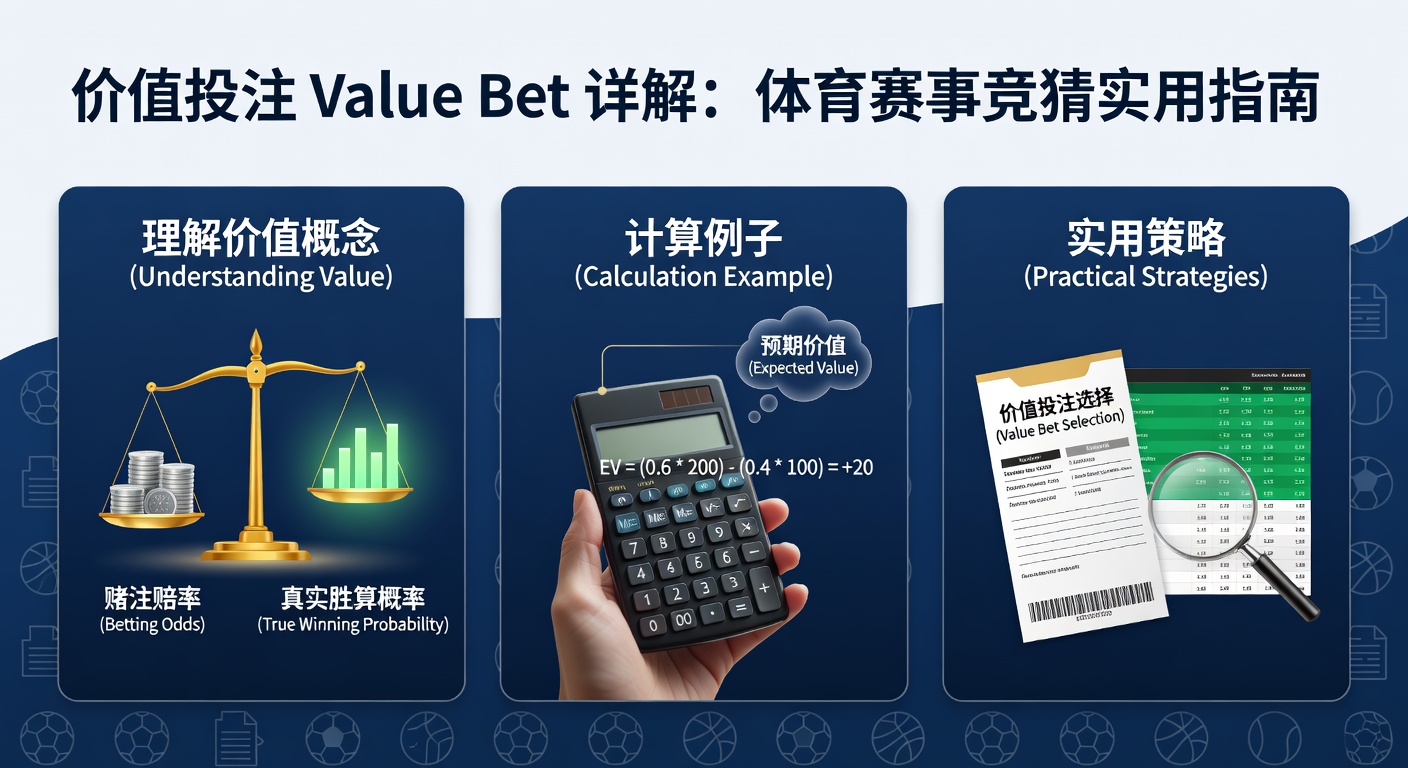 价值投注 value bet 详解：体育竞猜机会发现指南