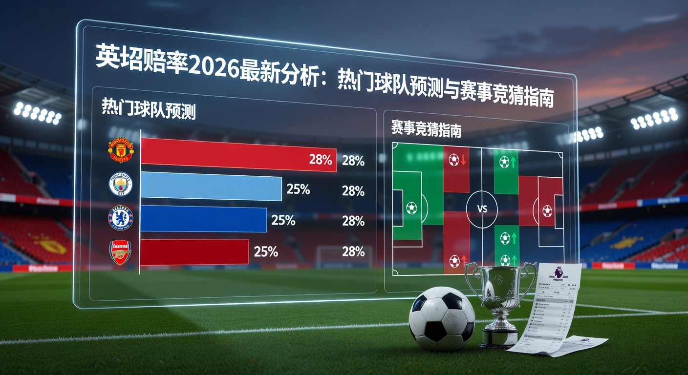 英超赔率 Premier League Odds 2026最新预测