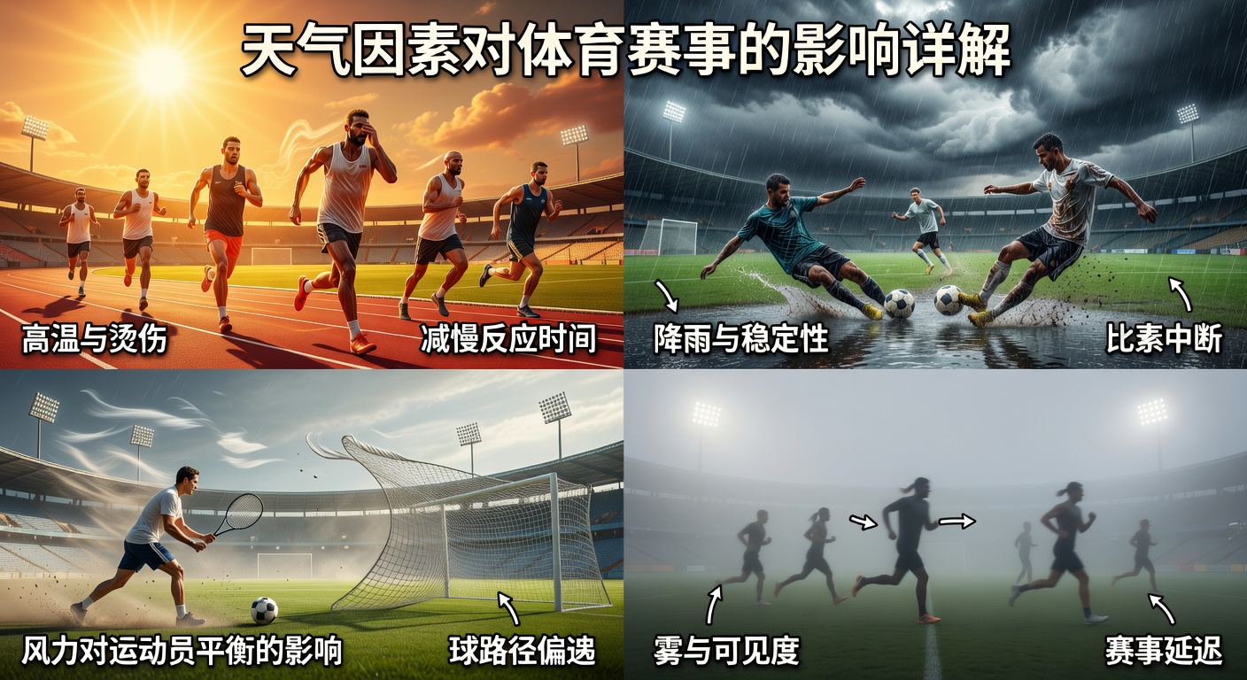 天气因素对体育赛事分析的影响